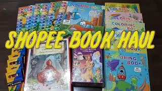 Shopee Finds Story Books and Coloring Books Haul Philippines