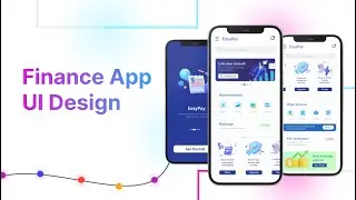 Finance App UI Design | Design Concept | App UI | Flutter App UI Designs