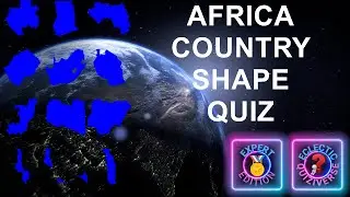 Africa Country Shape Quiz 🌍 - 🏅Expert Edition (No Multiple Choice)