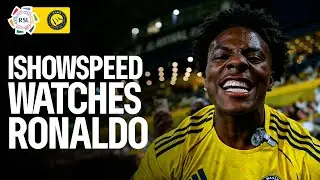 IShowSpeed Watches Ronaldo 🐐