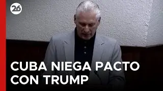 🚨 Cuba desmiente conversaciones con Estados Unidos tras advertencias de Trump