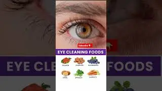 Eye Cleaning Foods 👁️ | Eat This for Clear & Healthy Eyes #healthylifestyle #healthyeating