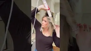 My 20 minute hair routine / (0:22 second time stamp 🙊) // using the @t3micro Aire 360 #hairtutorial