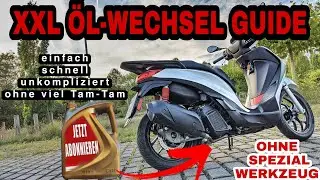 Ölwechsel Anleitung für Roller! Schritt für Schritt für Einsteiger