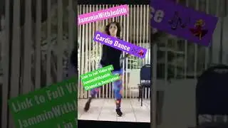 Quick & Fun Cardio Dance ~ Link to full video in description #quick #fun #cardio #jamminwithjudith