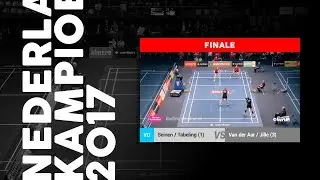 Cheryl Seinen / Iris Tabeling vs Debora Jille / Imke van der Aar (VD, FINALE) - NK Badminton 2017