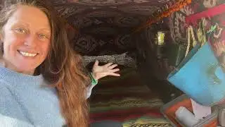 TEASER 4 EPISODE - Sleeping in 2000 Toyota Tacoma - Fixing Leaks Upgrading Cap - Artist in the Wild