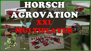 [GER] MULTIPLAYER XXL HORSCH AGROVATION🔥LS19-FS19🔴HD💥PS4 LIVE📽