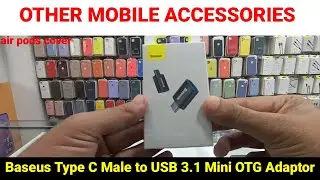 Baseus Type C Male to USB 3.1 Mini OTG Adaptor #baseus #baseusminiotgadapter #samsung #ipad #shorts
