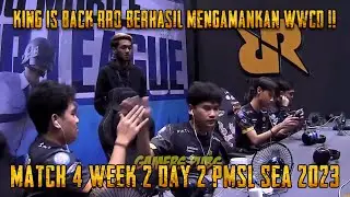 Gokil The King Is Back RRQ Berhasil Mendapatkan WWCD Yang Pertama | PMSL SEA 2023