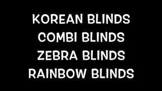 Angie Curtains - how does combi blind, korean blinds, rainbow blinds look like?