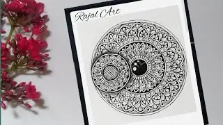 How to draw mandala grid for beginners | how to draw mandala art for beginners| mandala art|drawing