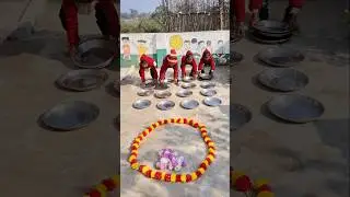 #koun#pahle#thali#mala#me #rakh#pate#hai #ytshortsvideo #ytviral #unique