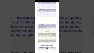 social stratification in sociology including notes and assignment.