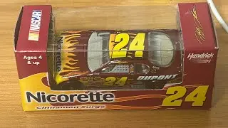 2007 Jeff Gordon #24 Nicorette Cinnamon Surge COY (1:64 Promo) Diecast Review!!!