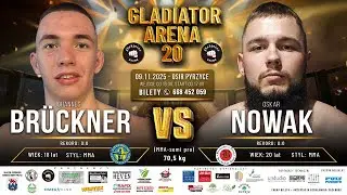 GA 20 Walka 13 Brückner vs Nowak - 9.11.2025 Szczecin