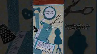 Textile File Decor🪡📒✂️#homescience #file #journal Home Science file decoration ideas #fashion