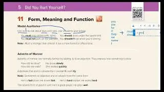 Mega Goal 1 - Unit 5 - Did You Hurt Yourself? - Modal Auxiliaries