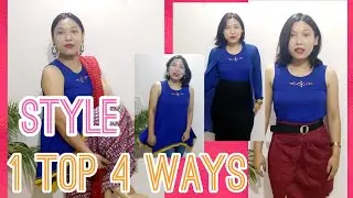 Styling One Top in 4 Ways| By Beautiful U&Me