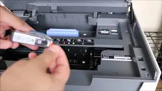 Hp Officejet Pro 8025 - How To Install Ink [QUICK TUTORIAL]