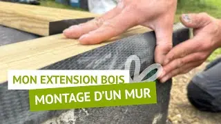 🏗️ Chantier Ossature Bois : Pose des Lisses & Montage d&rsquo;un Mur | Mon Extension Bois