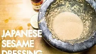 Japanese Sesame Salad Dressing
