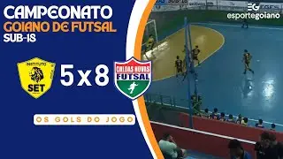 Caldas Novas vence Instituto SET e conquista t&iacute;tulo do Campeonato Goiano de Futsal sub-18