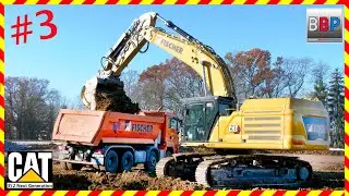 Caterpillar 352 & MAN Kipper, Erdbau, Holzgerlingen, 12.12.2022. #3