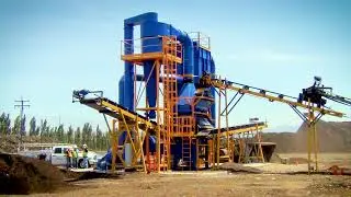 Compost Cleaning With a Densimetric Table
