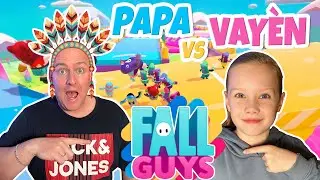 FALL GUYS PAPA vs VAYÈN - WIE IS DE BESTE GAMER?