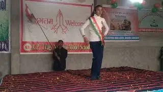 बेटी हिंदुस्तान की डांस #republicday #dance #school #india 
