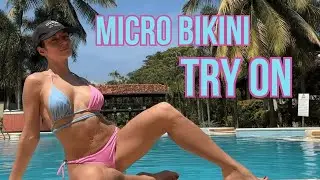 USA Fashion Micro BikiniTry On Haul with Monica