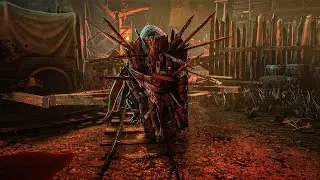 Gaint Leecher Vampire Boss Fight - From Dusk Till Dawn / Evil West [4K 60FPS] Gameplay