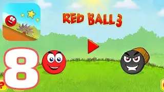 Red Ball 3 || Walkthrough Gameplay Part 8 || Levels: 43-48 (No Commentary)