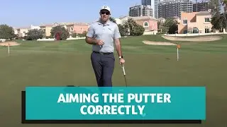 AIMING THE PUTTER