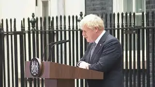 Boris Johnson steps down as Conservative leader | AFP