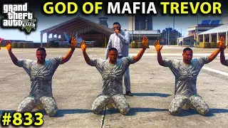 GTA 5 : TREVOR DESTROY ARMY OF LOS SANTOS AND TAKEOVER THE AIRPORT | GTA 5 GAMEPLAY #833