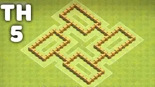 Town Hall 5 Farming Base + Trophy Base⏺  Clash of Clans (CoC TH5)