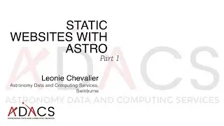 Static websites with Astro.js