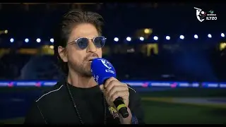 Shah Rukh Khan at the opening of #DPWorldILT20