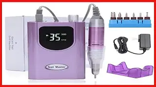 Great product -  Delanie 35000RPM Professional Nail Drill Machine, Portable Nail Drills for Acrylic
