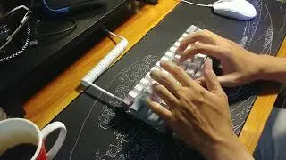 ASMR Slow Typing Keyboard Sound for Study | KTT Sea Salt Lemon Sound test