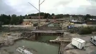 Zeitrafferfilm - Trogbauwerk Entlastungsstraße Vechta-West