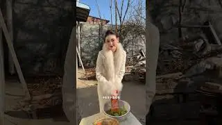 Shandong celebrities fried radish balls today#A socialite from Shandong#High quality women