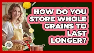 How Do You Store Whole Grains To Last Longer?