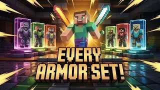 I Collected EVERY Armor Set in MINECRAFT All the Mods 10! (It Took Forever)