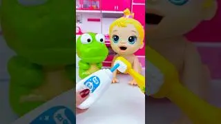 ASMR Unboxing Minnie Mouse & Pororo Bath Set Toy | Satisfying Fidget Toy #shorts #fidgettoys