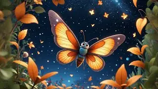 The Mysterious Moth&rsquo;s Moonlight Dance 🦋🌙 | Magical Storytime for Kids | Preschool Nighttime