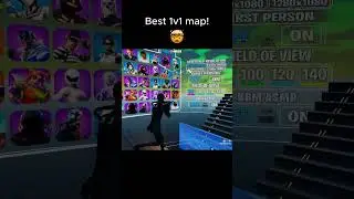 Best 1v1 map!🤯 #foryou #fortnite #1v1