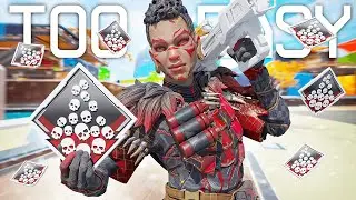 25 убийств и 6000 урона!!! | От одиночной игры до уровня &laquo;Хищник высшего ранга&raquo; (Apex Legends)